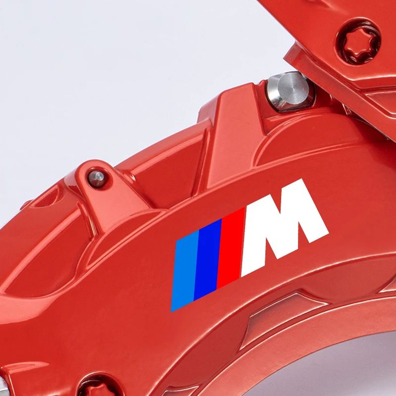 6 шт. автомобильная наклейка на тормозной суппорт аксессуары внешняя декор для BMW