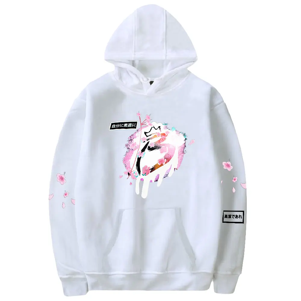 BriannaPlayz Merch Cherry Blossom Черная толстовка с длинным рукавом для мужчин и женщин