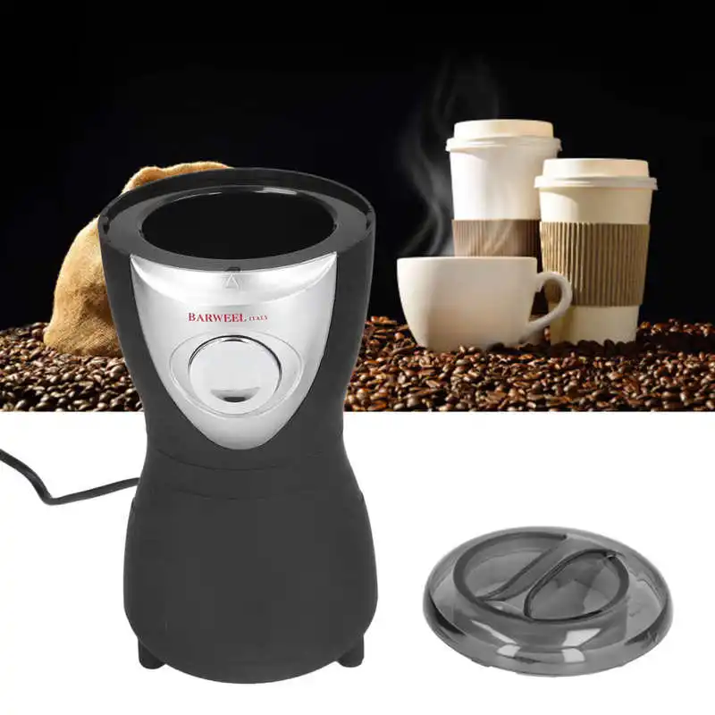 

Electric Coffee Grinder 85g Coffee Grinder Household Electric Coffee Beans Grinder with Stainless Steel Blade EU Plug 220-240V