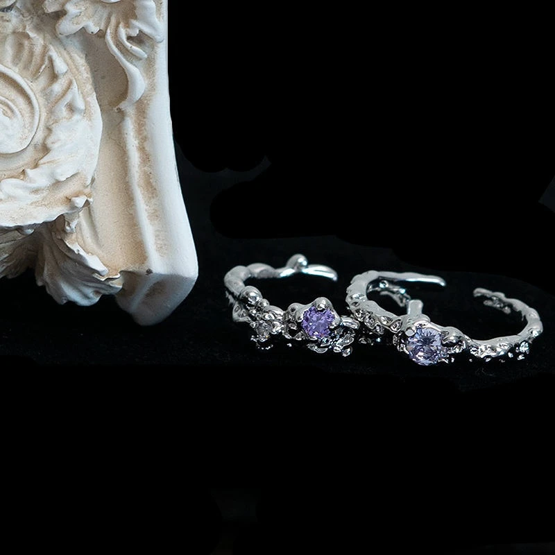 

Новинка кольцо Стразы для женщин Винтажное кольцо неправильной формы модные ювелирные изделия модное кольцо на указательный палец женские...