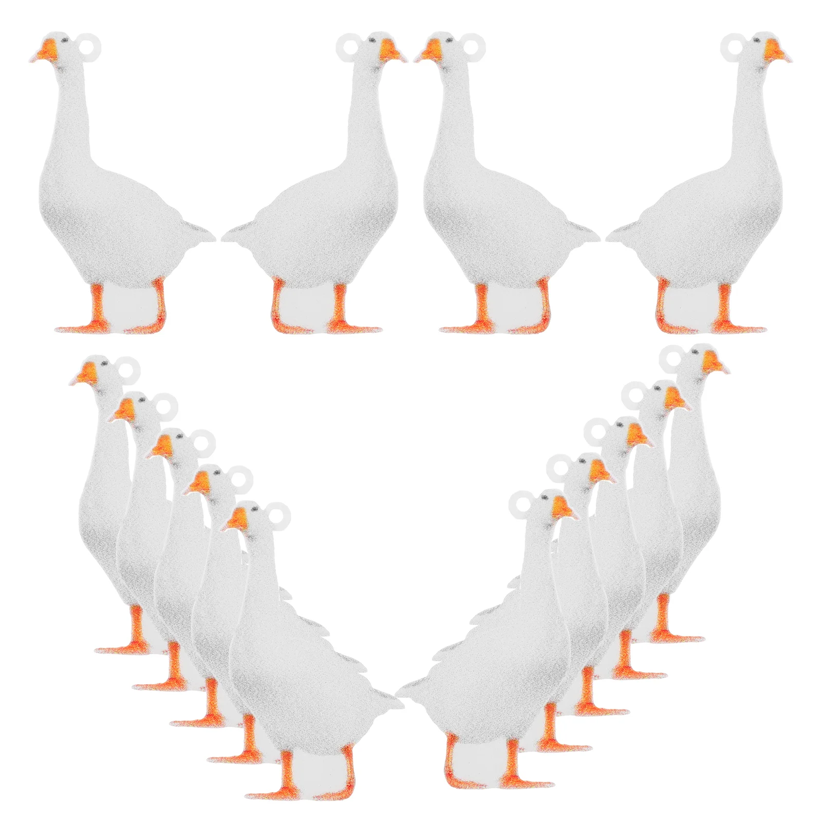 

20 Pcs Jewelry Making Charms DIY Accessory Cartoon Keychain Pendant Supply Resin Animal Earring Fashion