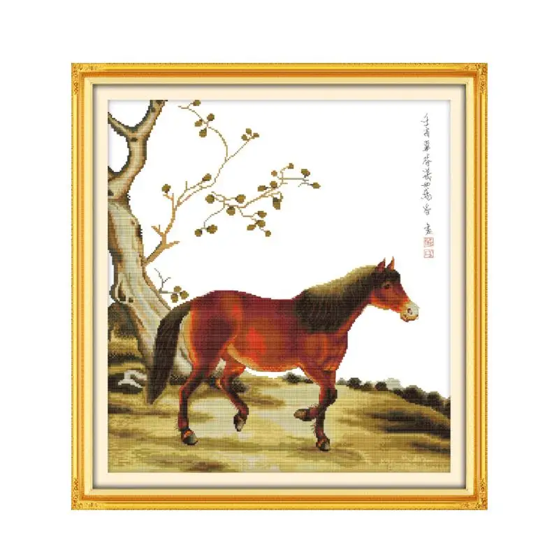 Картина для домашнего декора с изображением маленькой лошади рассчитано на