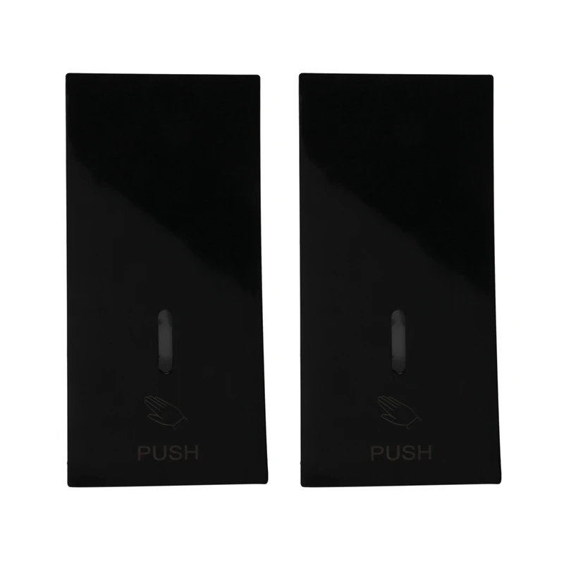 

2X Adhesive Liquid Soap Dispenser Fashionable Soap Dispenser Wall Mount Shower Soap Bottle For Bathroom Washroom Kitchen