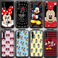minnie mouse mickey mouse phone case for huawei p20 p30 p40 lite e pro mate 40 30 20 pro p smart 2020