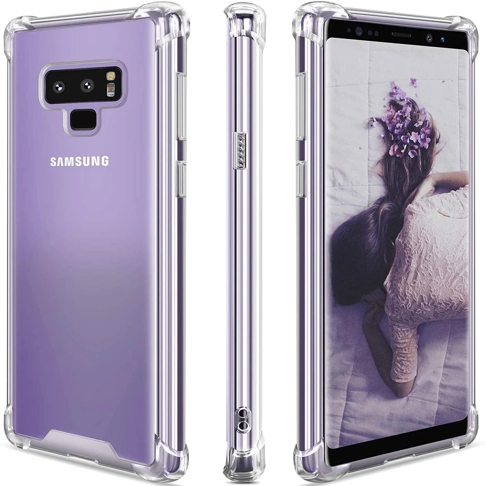 Чехол для телефона Samsung Galaxy S20 Ultra S21 Plus S10 S9 S8 S7 NOTE 20 10 9 прозрачный мягкий
