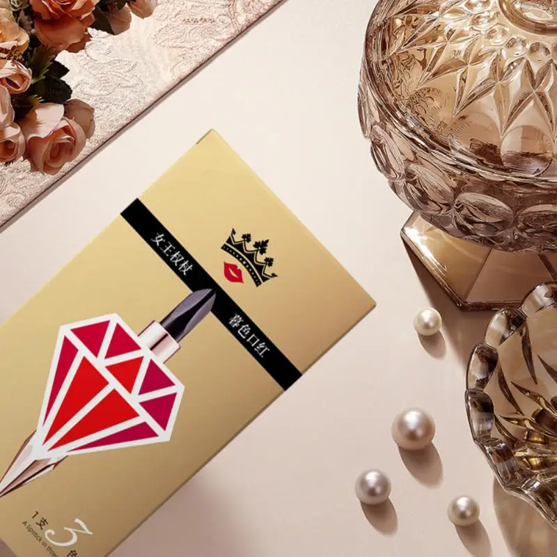 

Queen Scepter Lipstick Velvet Matte Lipsticks Moisturizing Lipgloss Long Lasting Non-stick Cup Lip Stick Women Beauty Make Up