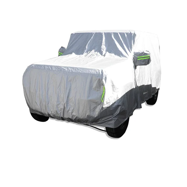 

Внешние аксессуары Sansour для Jimny 2019 2020, автомобильный чехол, уличный непромокаемый пылезащитный чехол от солнца и ультрафиолета для Suzuki Jimny