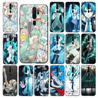 bandai cartoon hatsune miku phone case for vivo y91c y11 17 19 17 67 81 oppo a9 2020 realme c3