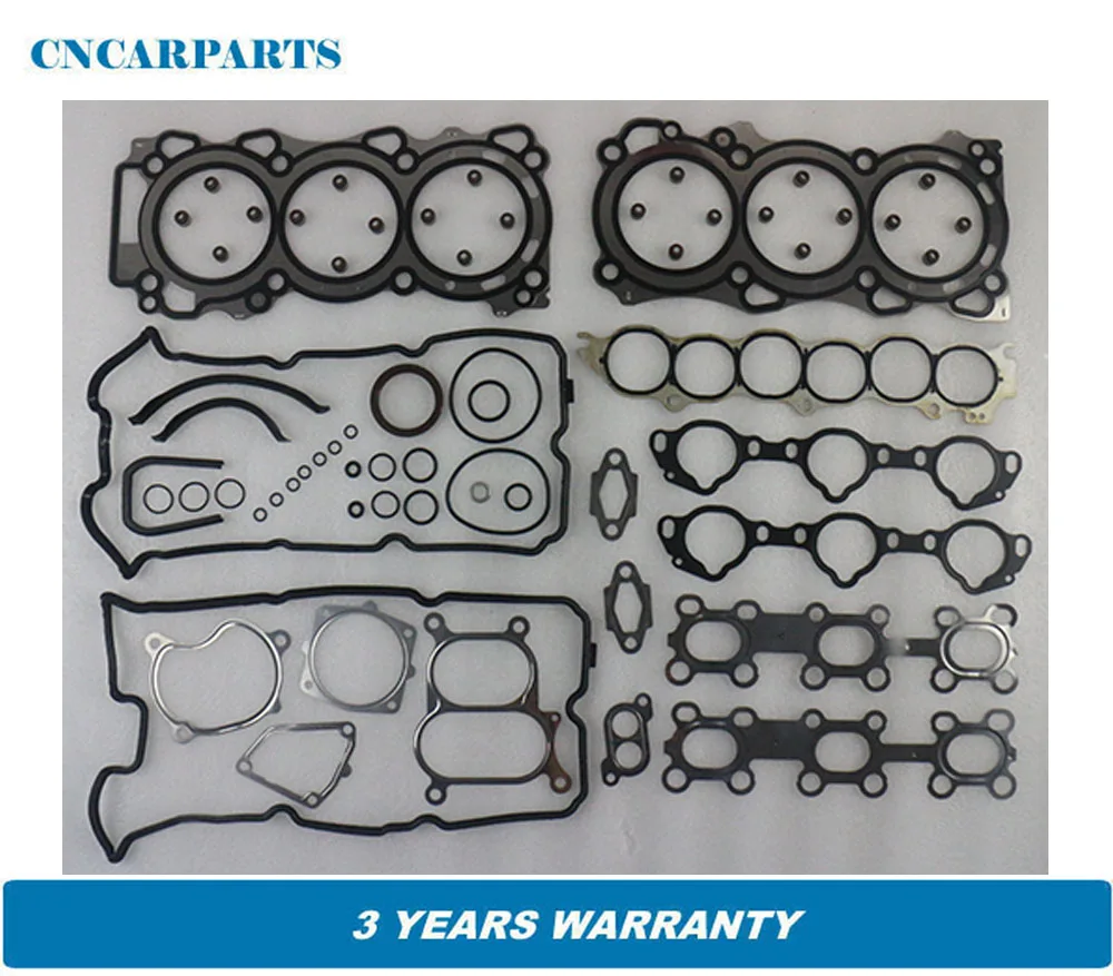 Новый Полный капитальный Комплект прокладок для двигателя подходит Nissan Altima Maxima