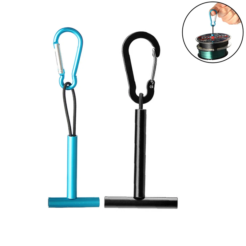 

T-образная алюминиевая рыболовная леска, держатель, приманка, рыболовные инструменты