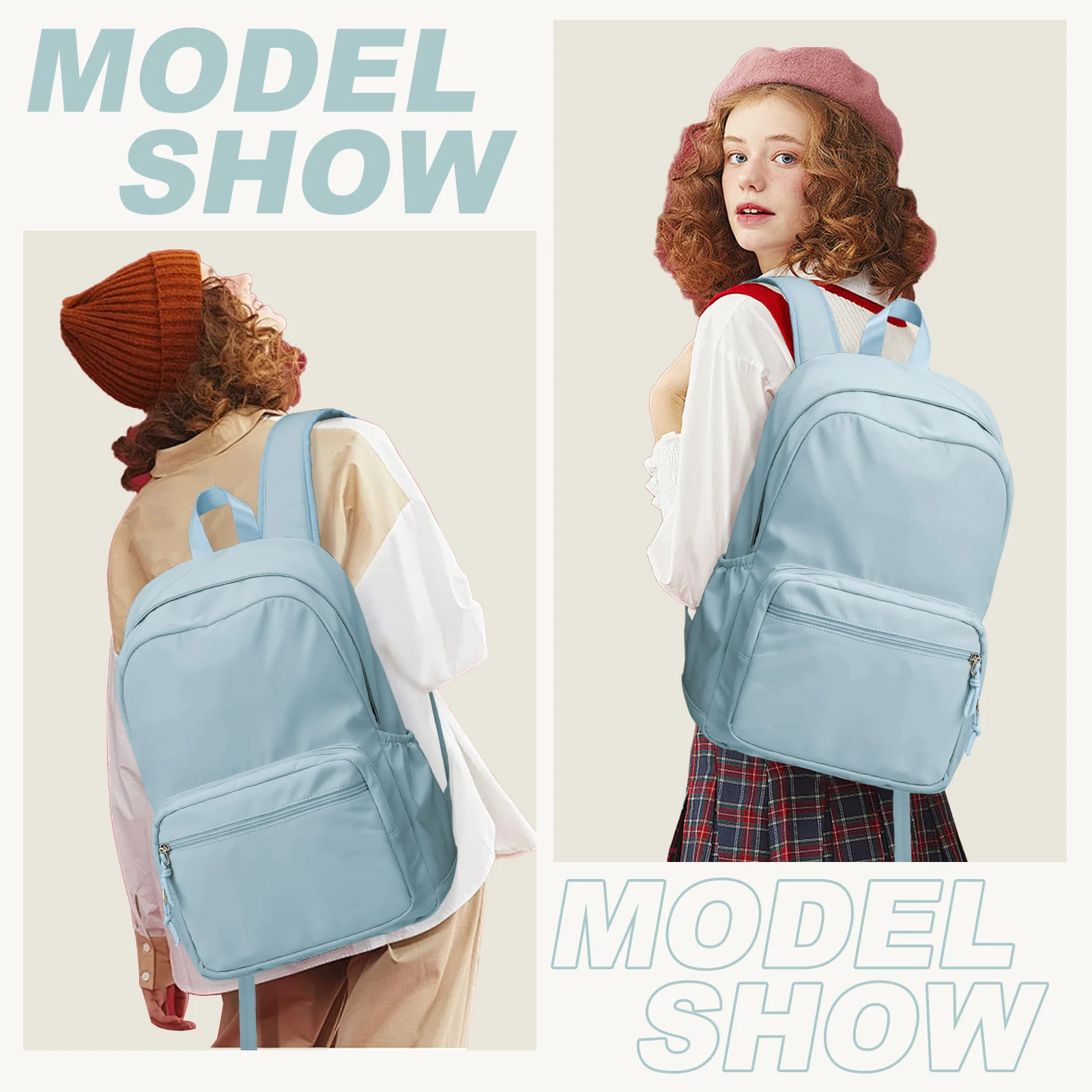 Легкий Нейлоновый Школьный Рюкзак Унисекс Для Учащихся Средних И Старших