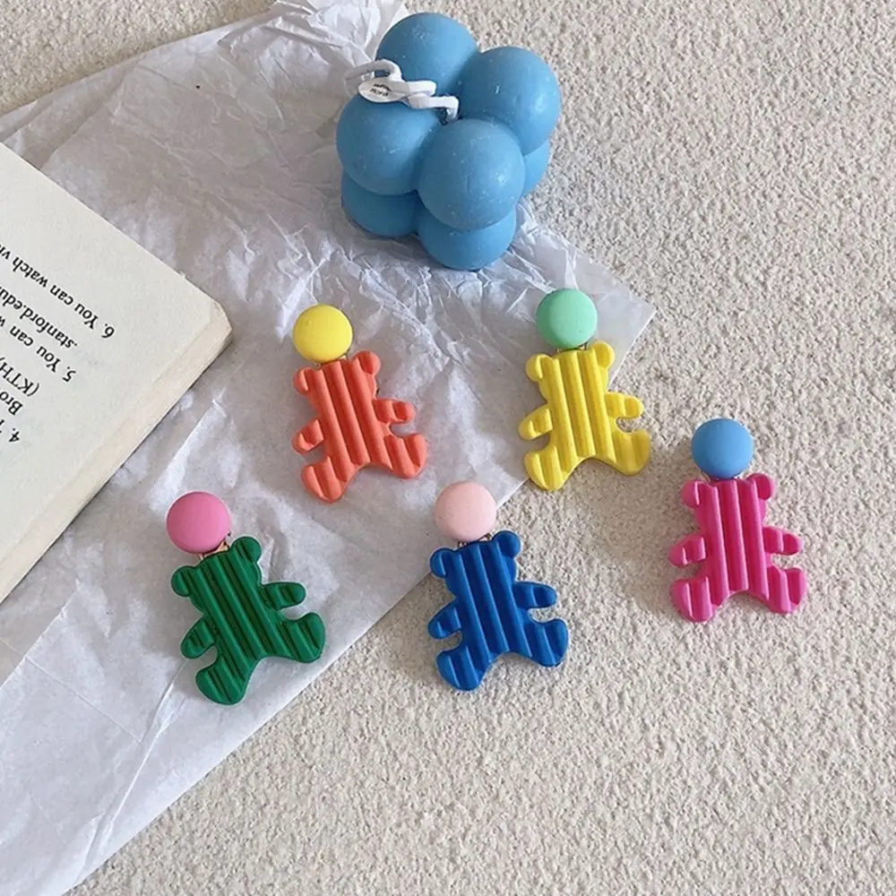 

Headwear Women Hairpin Cute Barrette Girls Baby Hairpin Bear Hairpin Korean Style Hair Clip Child Hair Accessories