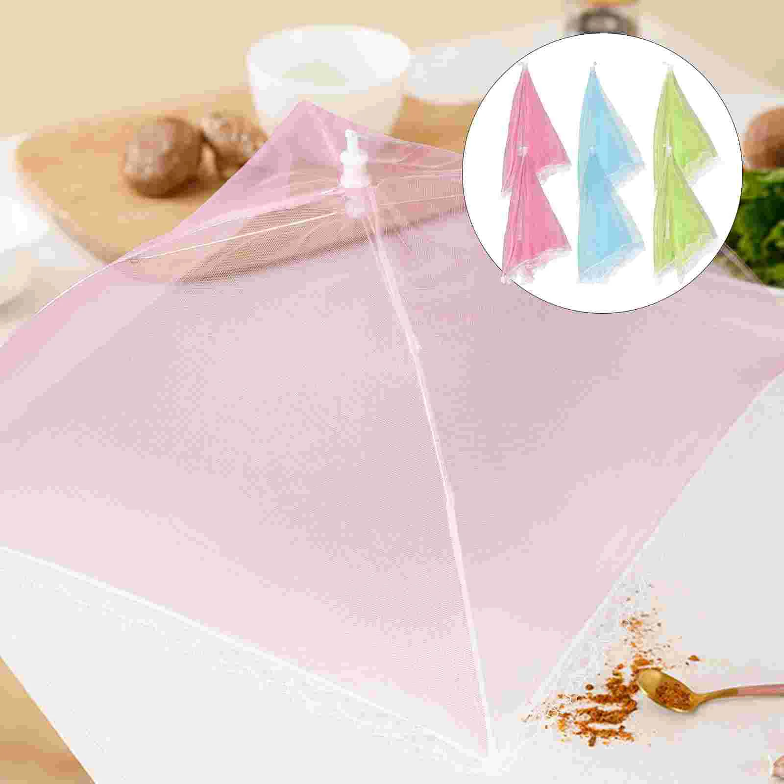 

Cover Protector Table Dish Mesh Tent Foldable Cuisine Net Dishes Home Collapsible Dining Kitchen Protectors