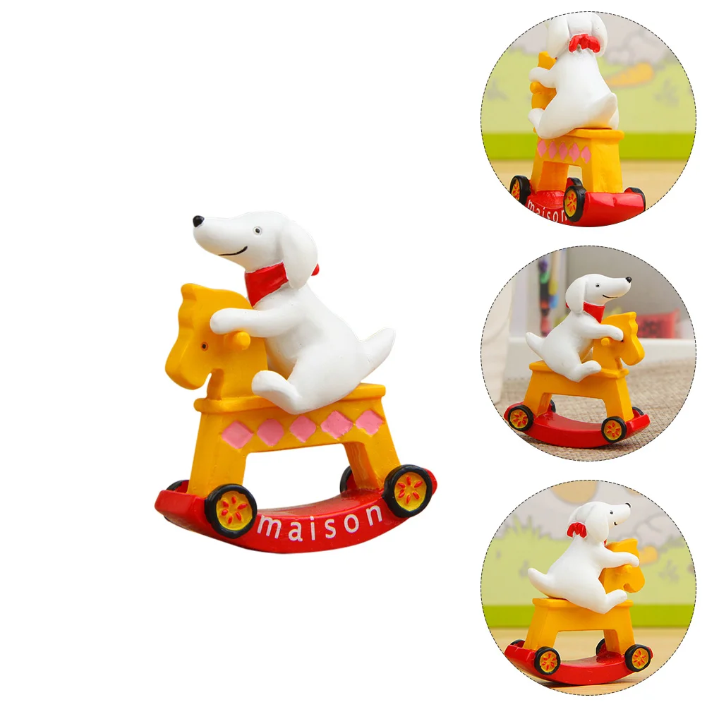 

Миниатюрные фигурки для собак, садовые аксессуары, сказочный щенок, миниатюрная декоративная статуэтка, реквизит, фигурки животных, «сдела...