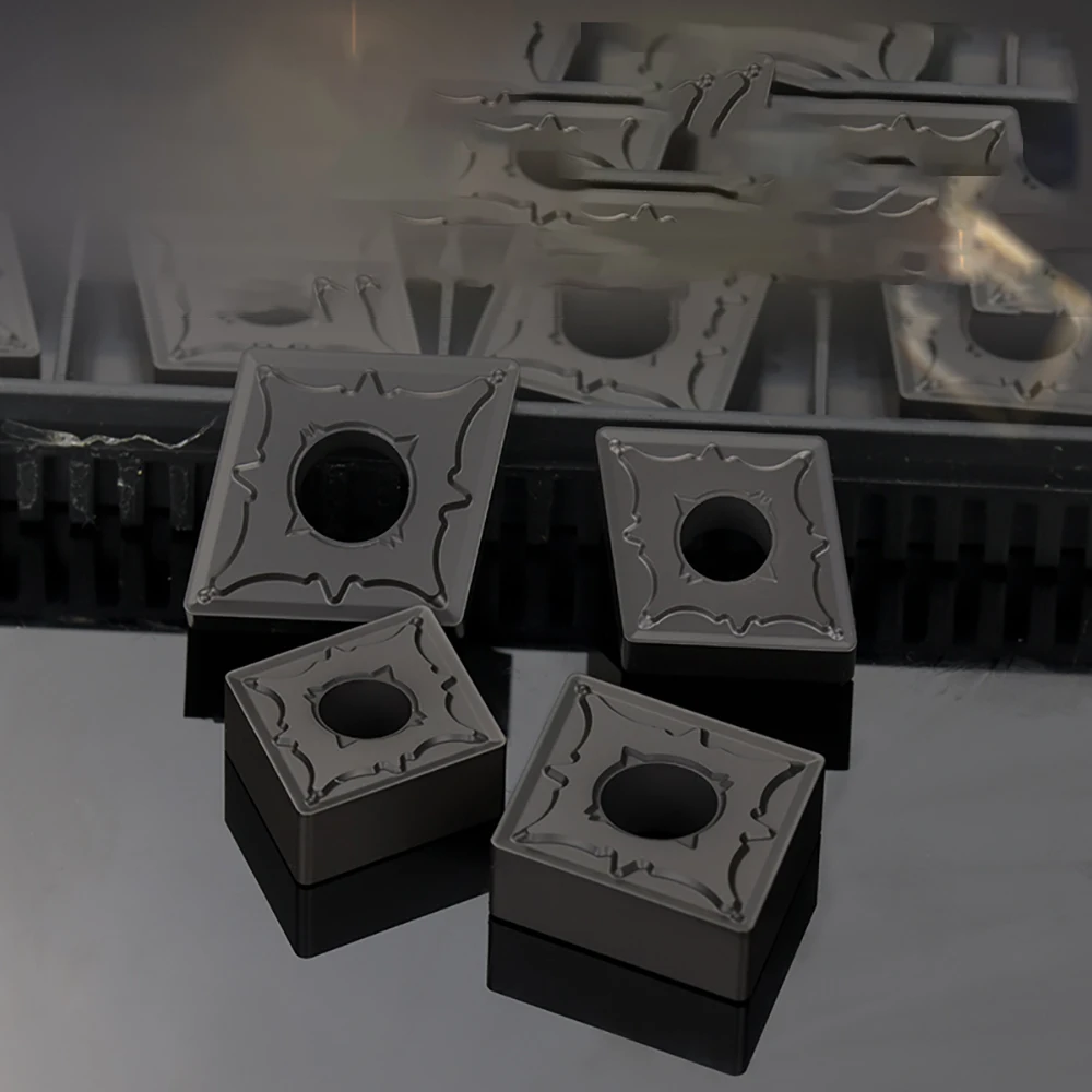 

Razor blade CNC outer circle rough turning large blade CNMG160608 CNMG190608 wear-resistant diamond lathe knife grain 1pcs