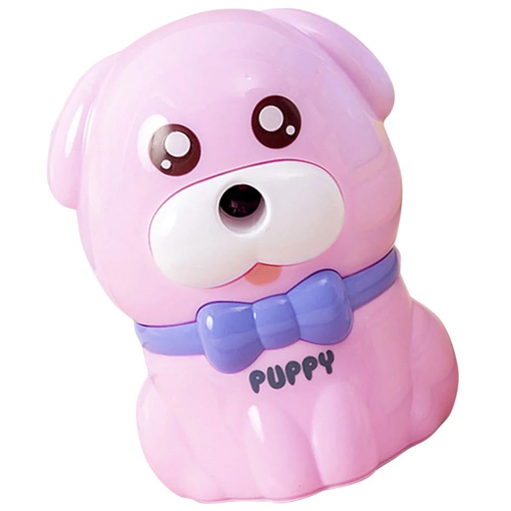 

Puppy Sharpener Lovely Sharpeners Students Hand Adorable Convenient Kids