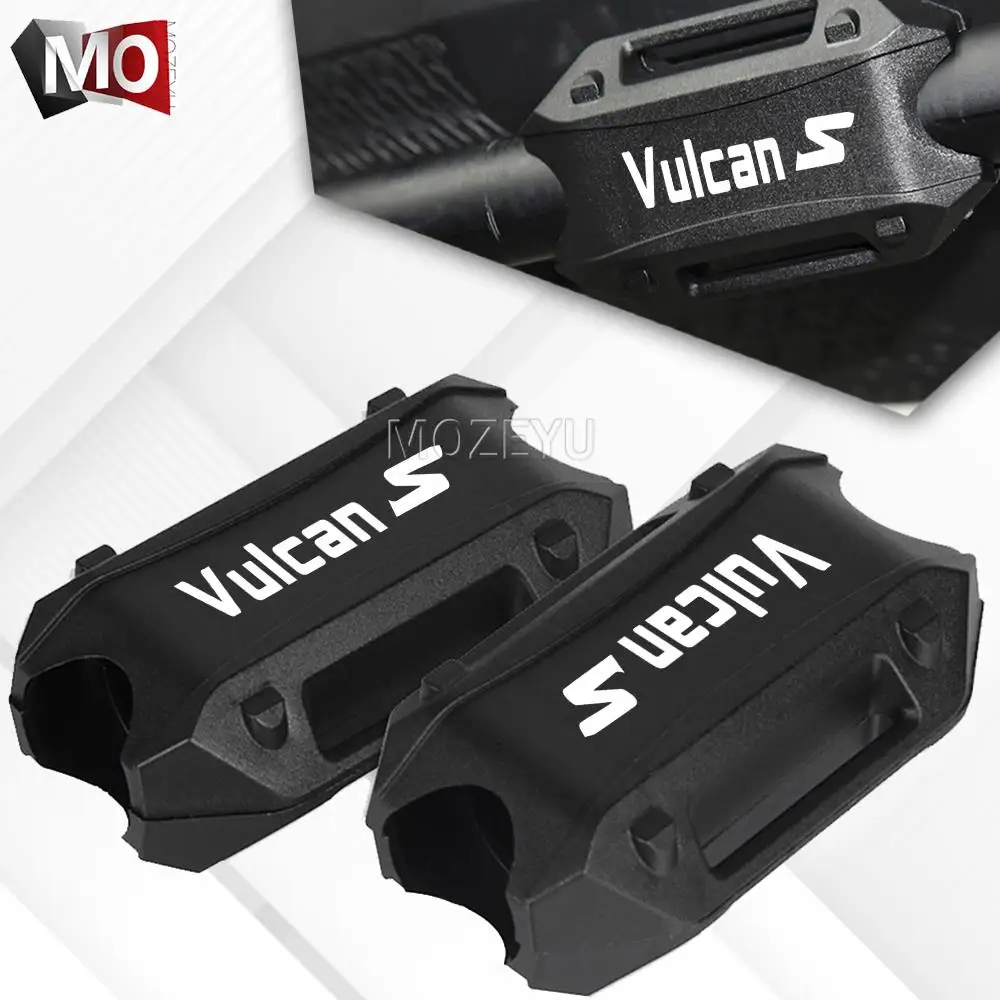 

For Kawasaki Vulcan S 650 VN650 VULCANS 2015-2020 2021 2022 2023 Motorcycle 25mm Crash Bar Bumper Engine Guard Protection Block