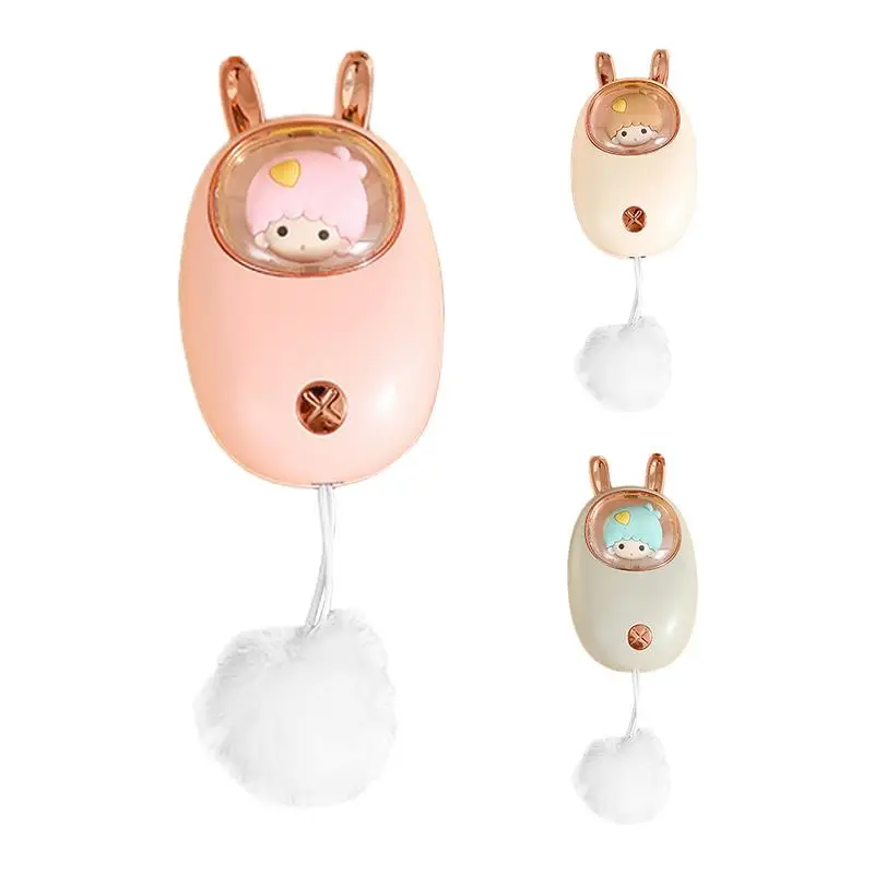 Портативная Милая грелка для рук с плюшевым шариком 1200 мАч мультяшный дизайн