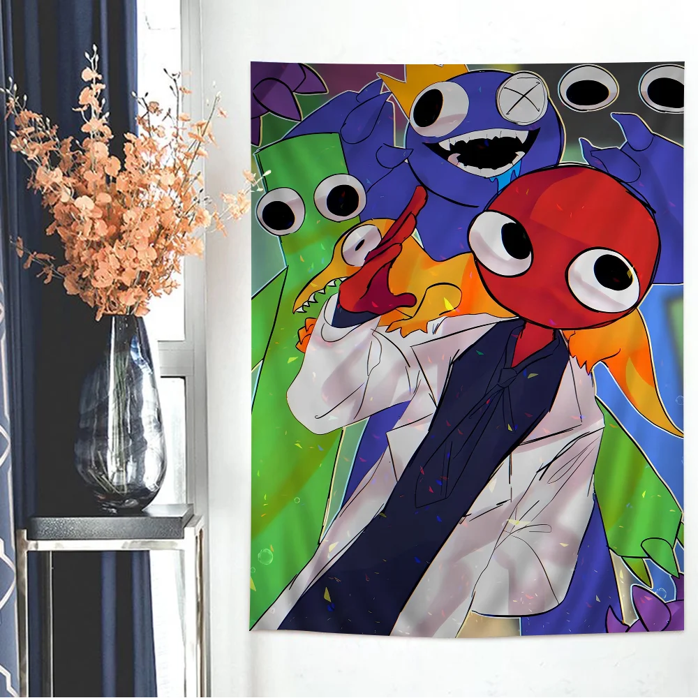 Game R-RainbowS F-Friends Hanging Bohemian Tapestry Tarot Hippie Wall Rugs Dorm Home Decor