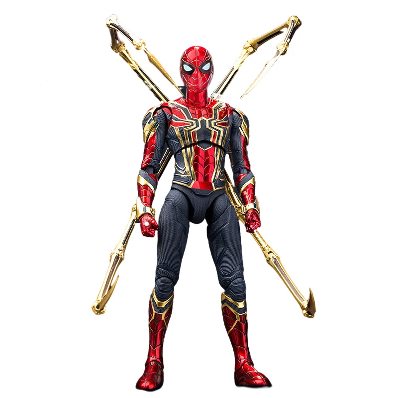 War Iron Man Iron Spiderman Figma Pvc Movie Model Collection Toys Boy Gift