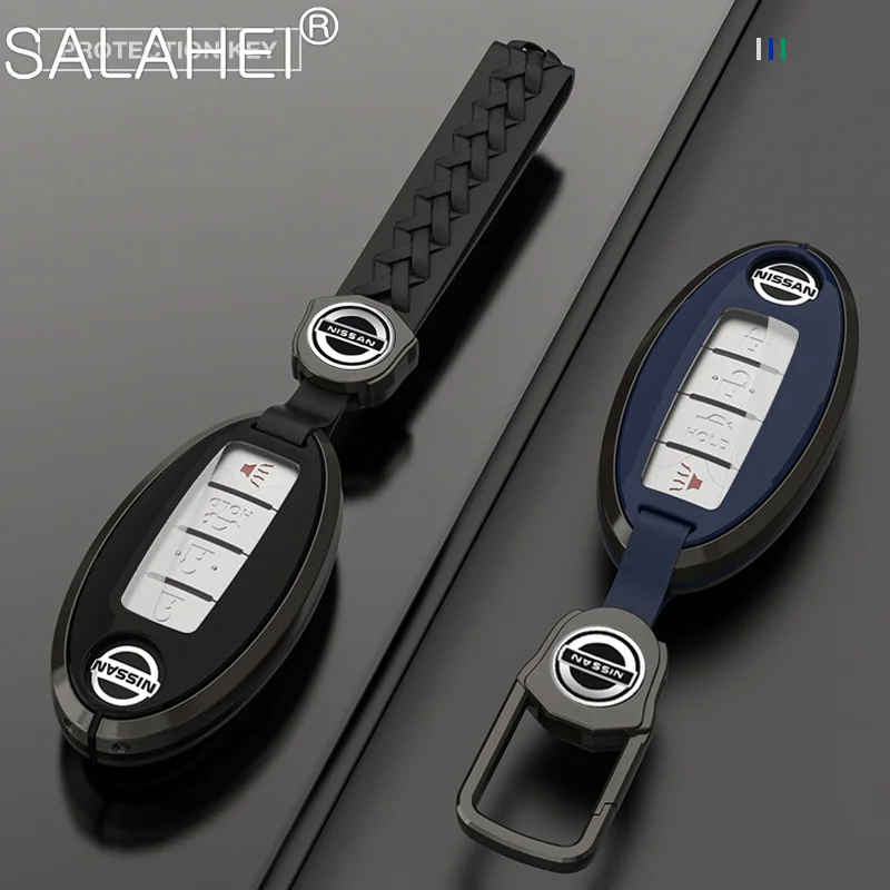 

Zinc Alloy+TPU Car Remote Key Full Cover Case Shell For Nissan Qashqai Juke J10 J11 X-Trail T32 T31 Kicks Tiida Pathfinder Note