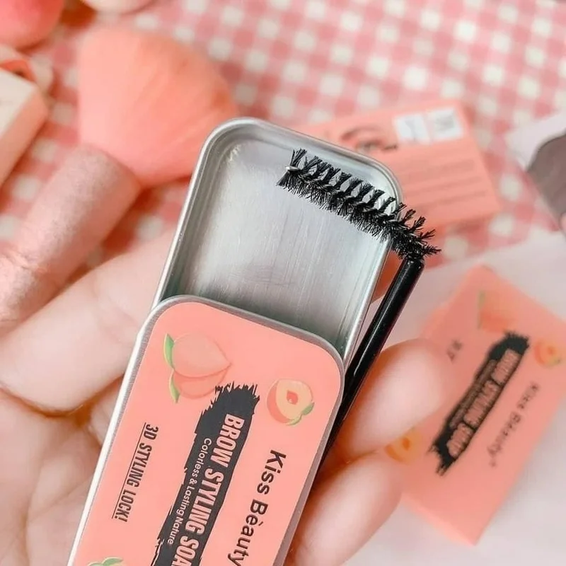 

Eyebrow Soap Wax Waterproof Long Lasting 3D Feathery Trimmer Fluffy Wild Brow Styling Gel Pomade Setting Eyebrow Cosmetic 1PCS