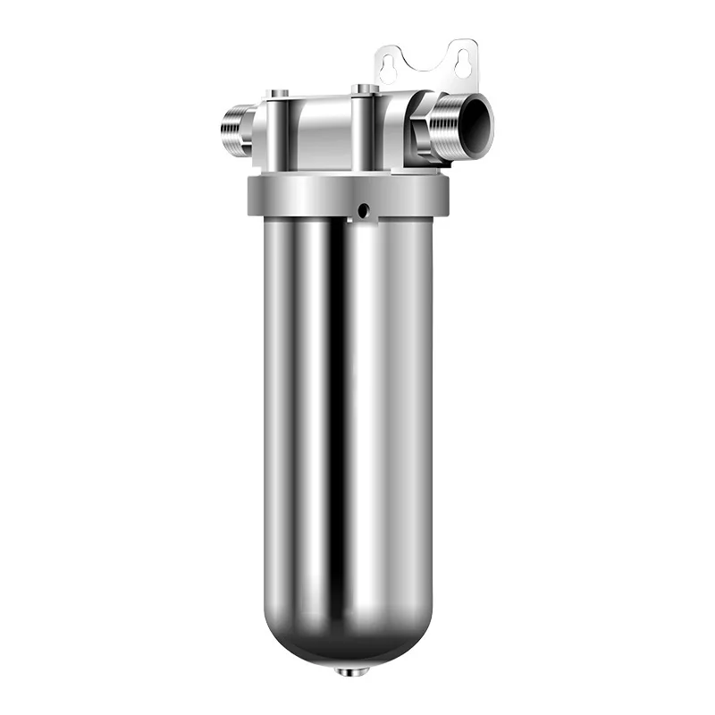 

Pre-filter household well water whole house household water purifier 304 stainless steel high flow backwashing water filter