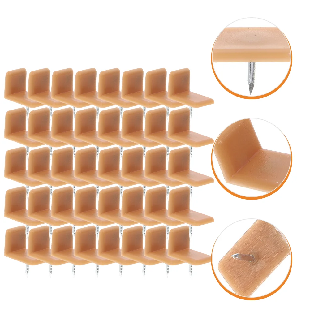 

40pcs Practical Replacement Small Desk Chair Mat Chair Feet Pads Furniture Feet Pads Drawer Guides Moving Pads Sliders