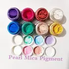 40 цветов перламутровая натуральная слюда Минеральное Мыло краситель порошок эпоксидная смола краситель жемчужный пигмент