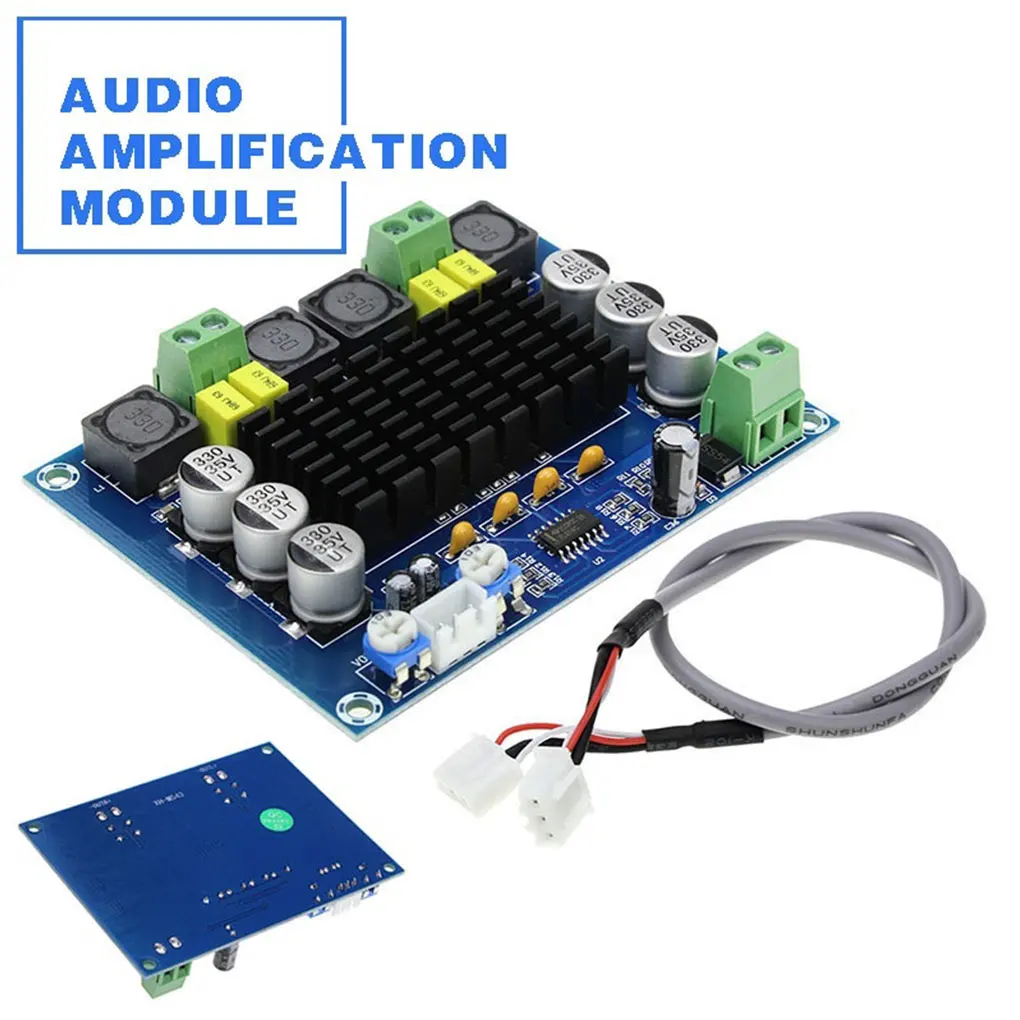 

Dual Channel Stereo Sound Amplifier Board 240W High Power Digital Audio Power Amplifier Module