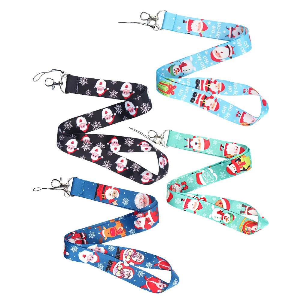 

Mobile Phone Straps Christmas ID Lanyard Lanyards for Keys Cellphone Hanging Ropes