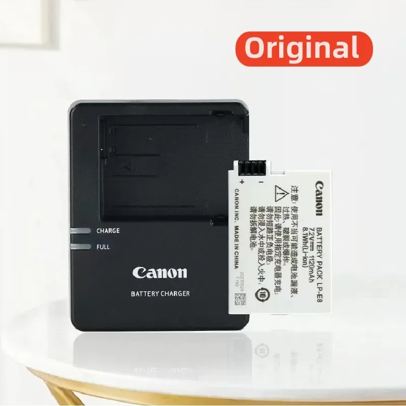 100% оригинальное 1120 мАч для Canon LP-E8 LPE8 700D 650D 600D 550D Rebel T2i T3i T4i T5i Kiss X4 X5 X6 X7i зарядное