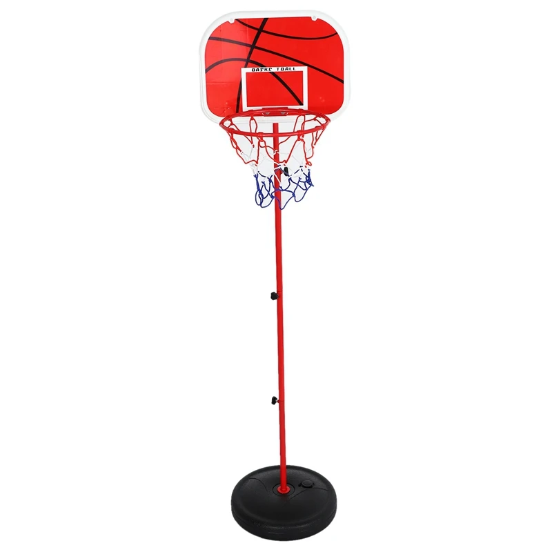 

Basketball Stands Height Adjustable Kids Basketball Goal Hoop Toy Set Basketball For Boys Training Practice Accessories