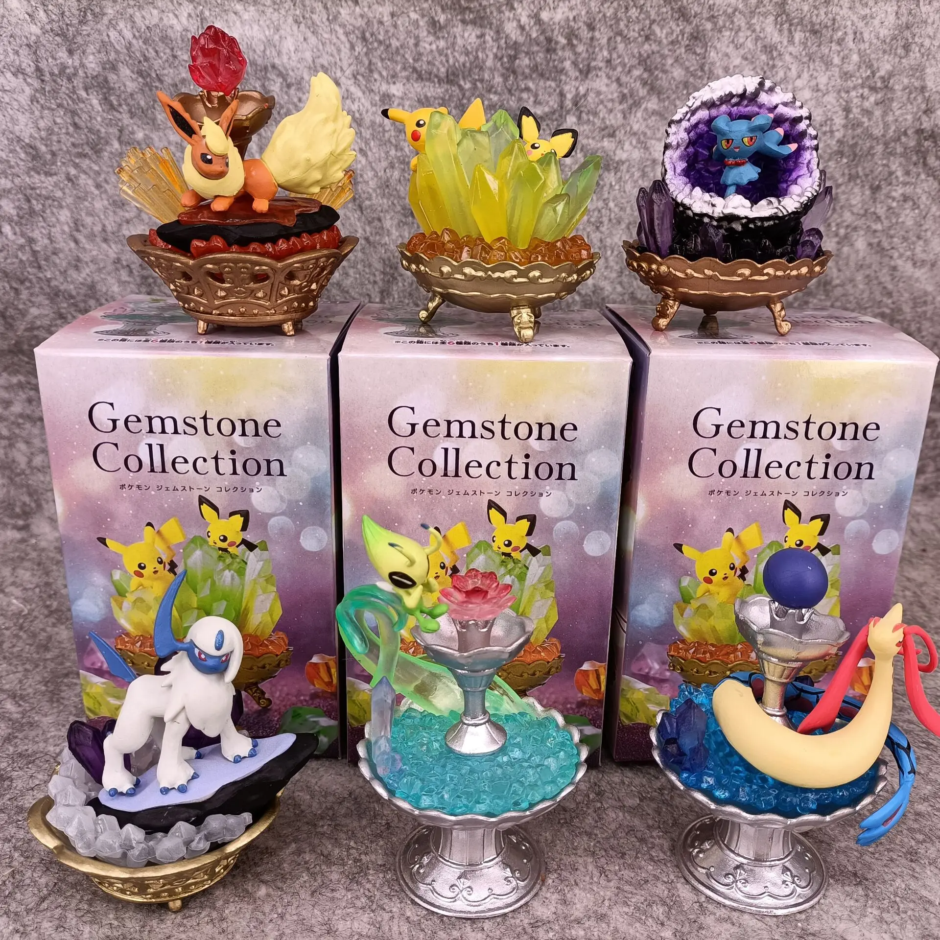 

New Kawaii Pokemon Anime Figure Mysterious Box Pokemon Treasure Box Anime Action Figure Model Ornament Blind Box Kids Gift Toys