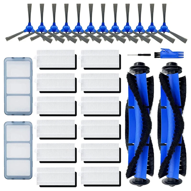 

Replacement Parts For Eufy Robovac 11S 15C 30 30C 12 35C 25C 15T Robot Vacuum Main Side Brush Hepa Filter