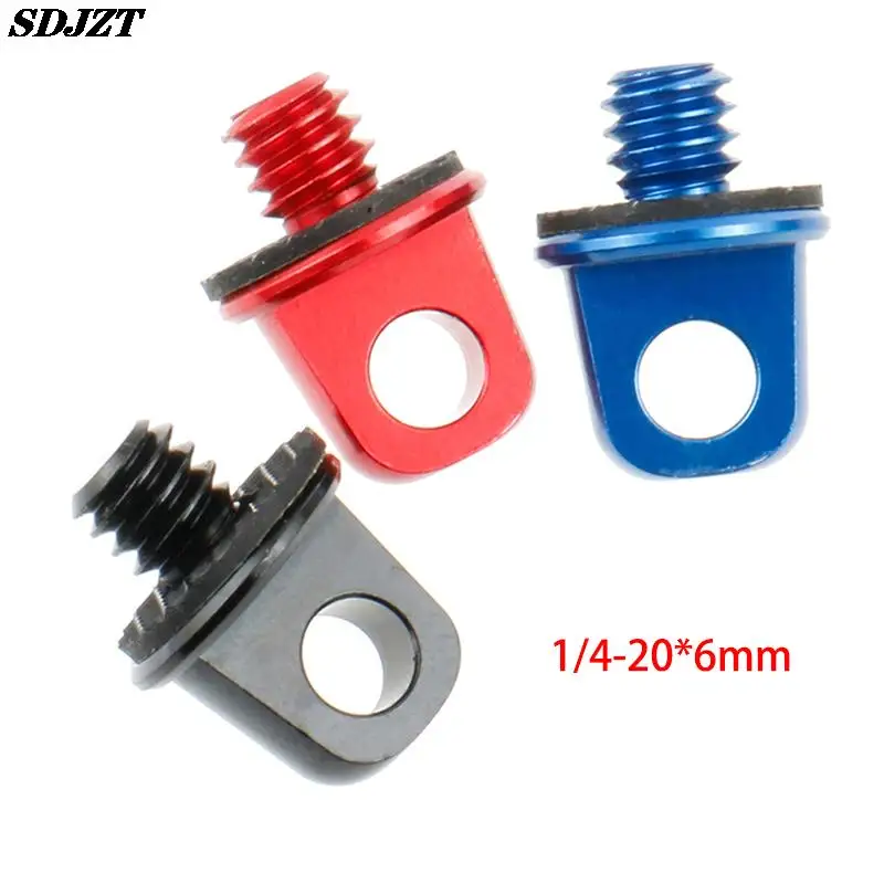 

1/4 Inch Handle Camera Screw 1/4" D Ring Adapter for Tripod Photo Studio