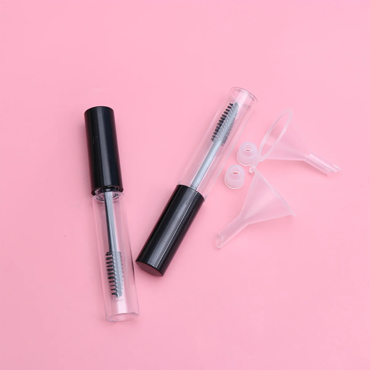 Пустой контейнер для туши ресниц пустая тушь трубка с роликовым маслом и палочка