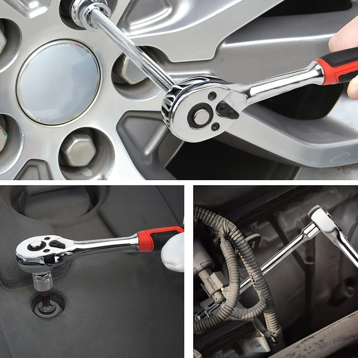 Набор торцевых гаечных ключей 32 шт. удлинитель многофункциональный гаечный ключ