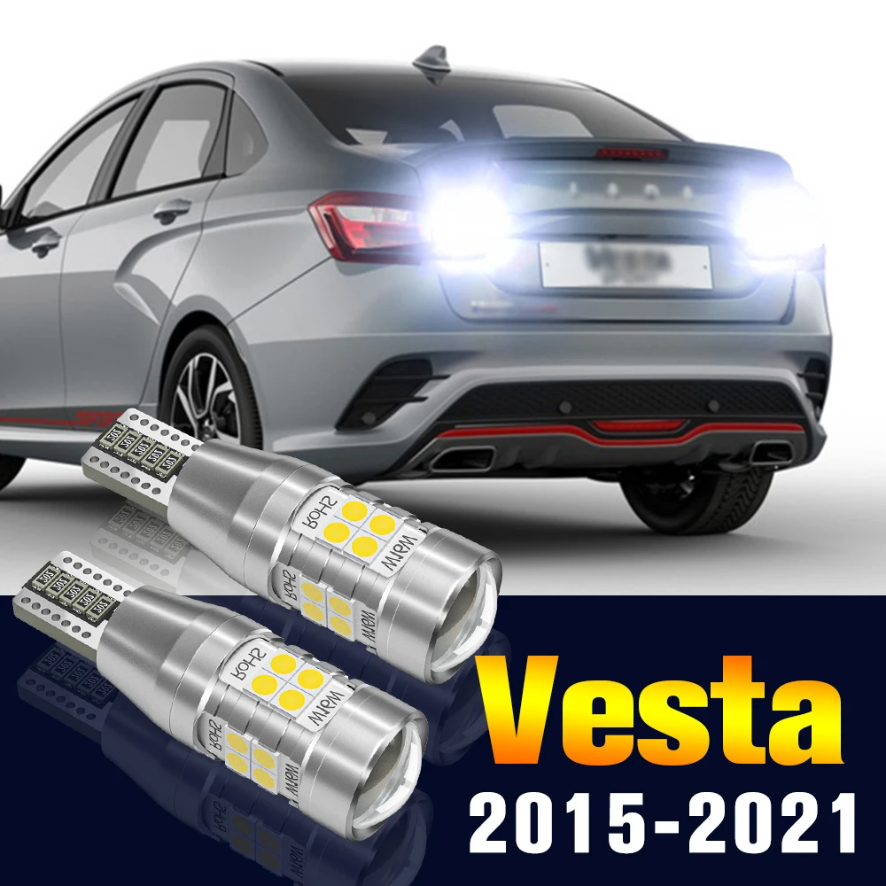 

2pcs LED Reverse Light Bulb Backup Lamp For Lada Vesta 2015-2021 2016 2017 2018 2019 2020 Accessories
