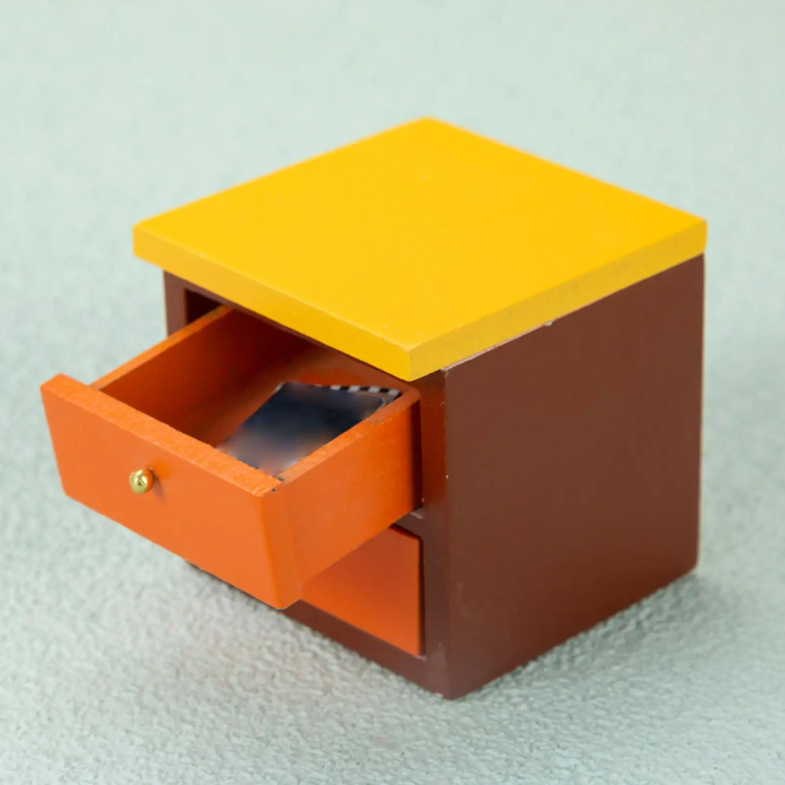 

Настольная тумбочка для кукольных домиков, спальни, с выдвижными ящиками