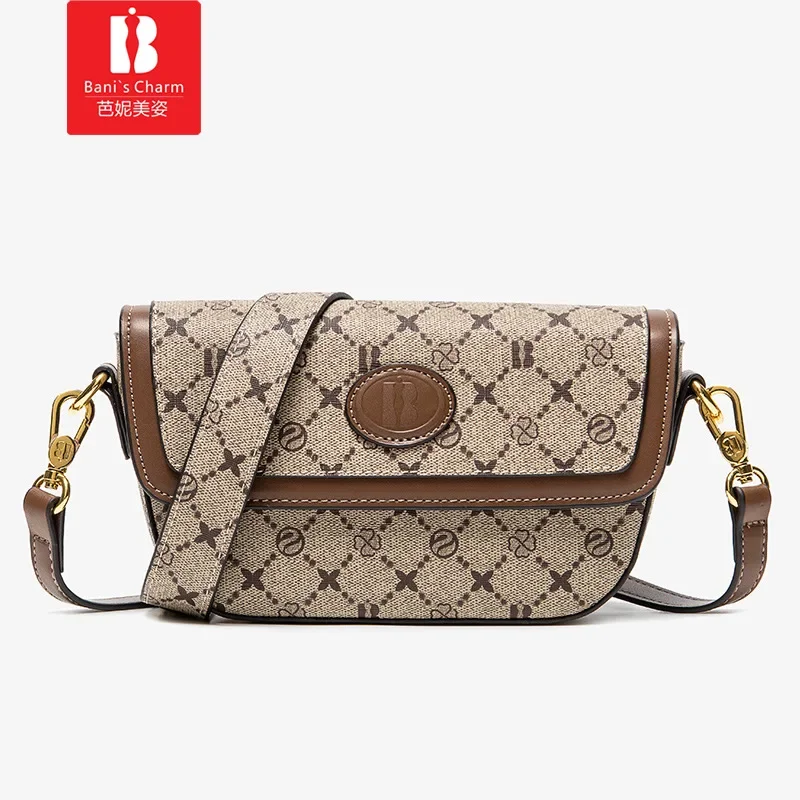 

Hong Kong Brand Bags for Women Trapezoidal Bag with A New Sense of Luxury Original Niche Fashion Vintage Single Shoulder Bag