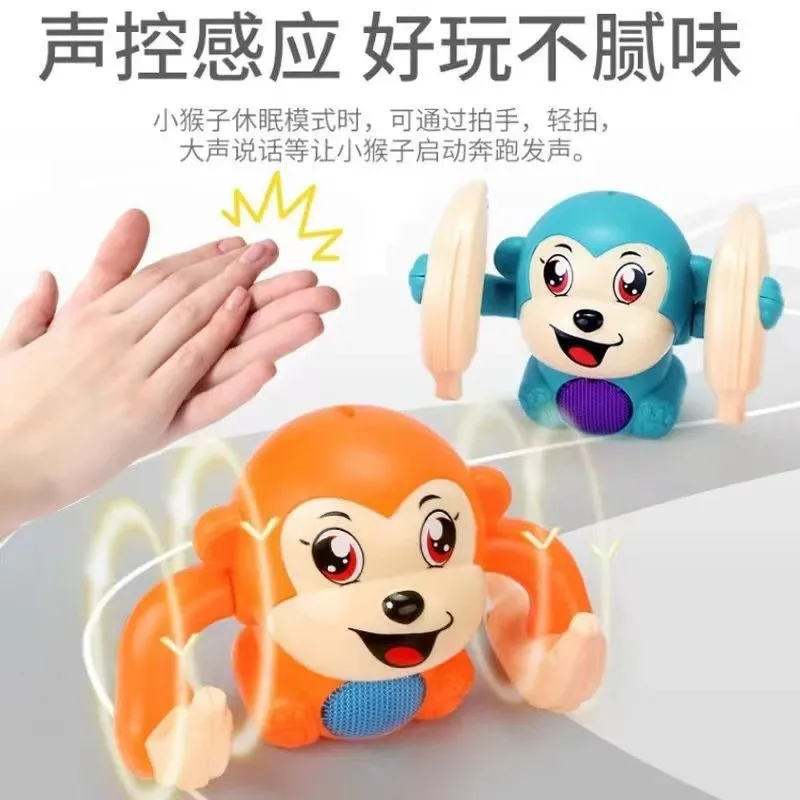 

Baby, Boy, Girl, Baby, Crawling, Somersault, Little Monkey Toy Otamatone Instrumento Musical