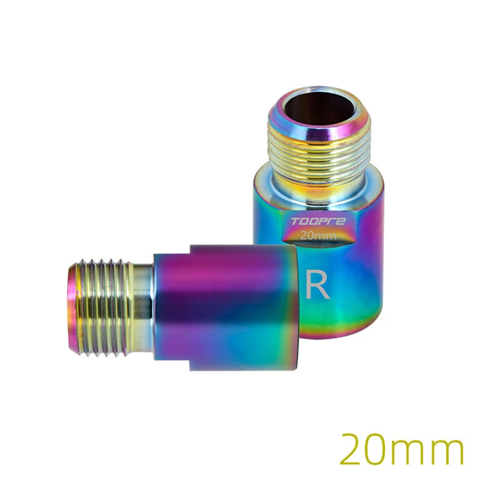

2Pcs 16/20mm Bicycle Pedal Extension Bolt Spacer Extension Shaft Crank Bike Extension Shaft Cycling Riding Parts Bicicleta
