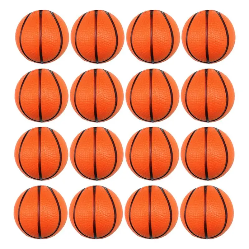 

6-30Pcs Children Soft mini Basketball Toys Anti stress Relief Ball Soft Foam Rubber squeeze Balls Toys for Children Kids