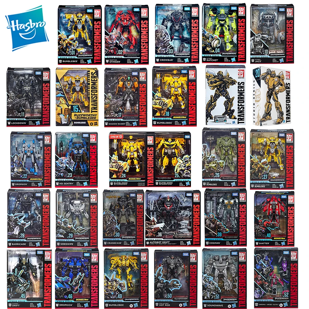 

[В наличии] Оригинальные Новые Трансформеры Hasbro Studio Series 01-52 класса Deluxe Bumblebee и т. д. коллекционные экшн-фигурки, модели игрушек