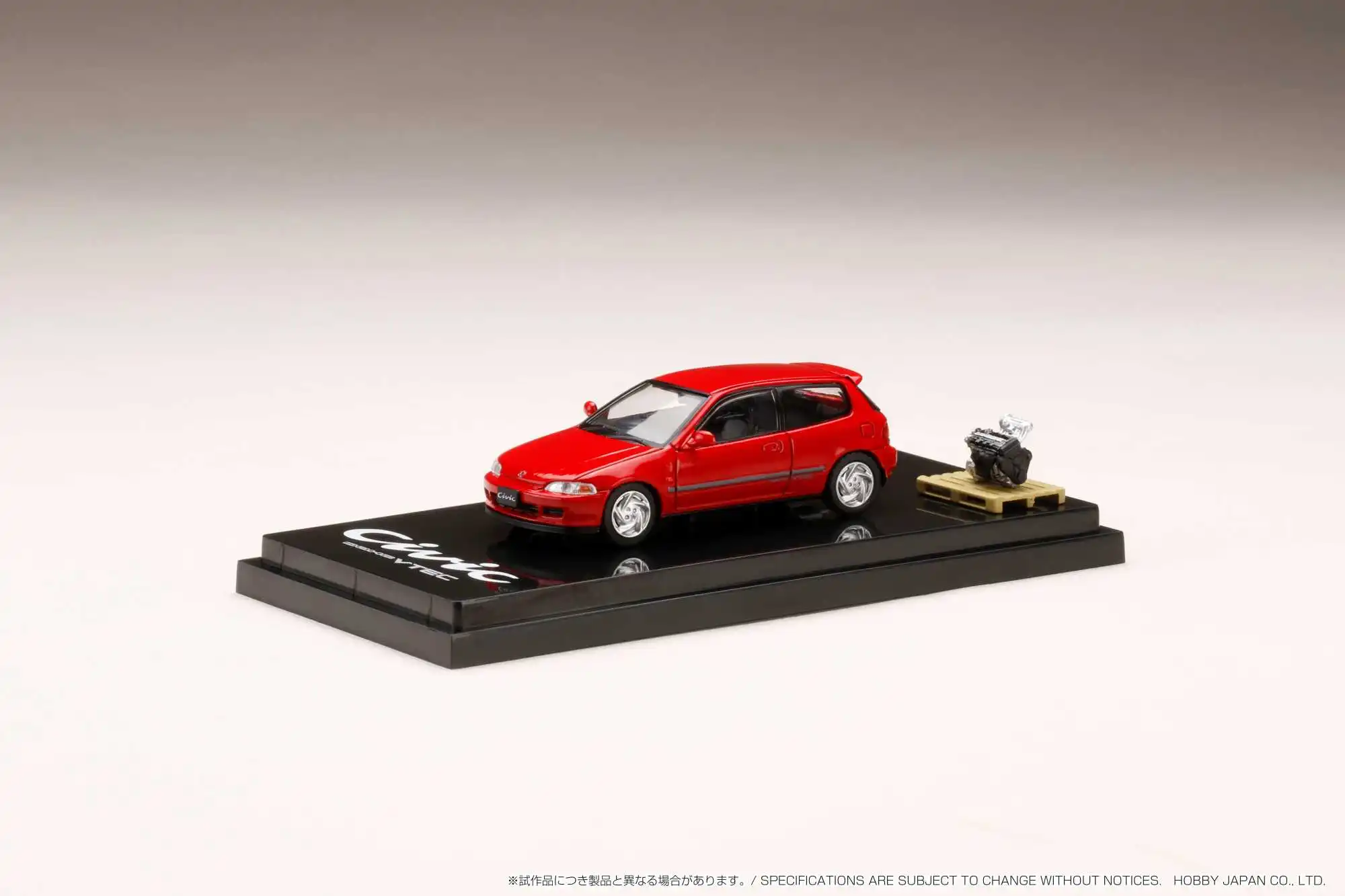 

Hobby Japan 1/64 CIVIC (EG6) SiR ⅱс двигателем, коллекция литых моделей автомобилей, ограниченная серия игрушек