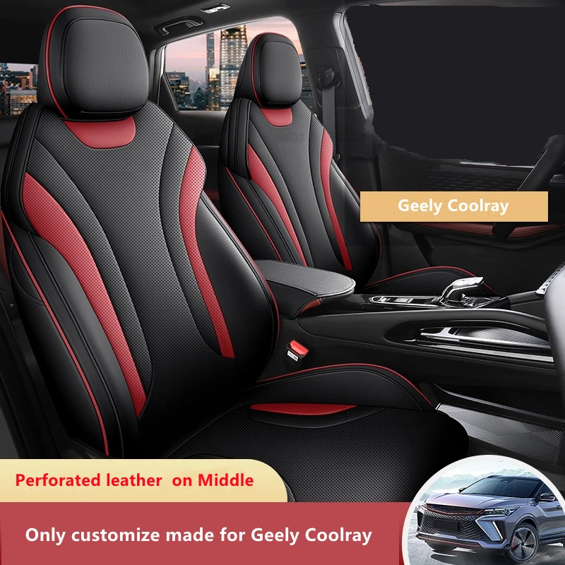 

Чехол на сиденье автомобиля, подходит для Geely Coolray 2019-2022 года, полный комплект