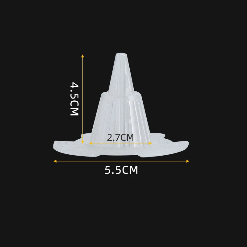 5 пластиковый конический герметичный коврик для цветочного горшка цветочный
