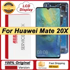 100% Оригинальный 7,2 ''AMOLED дисплей 4Gтелефон для Huawei Mate 20X 20 X Полный ЖК-дисплей сенсорный экран дигитайзер Запасные части + Сервисный пакет