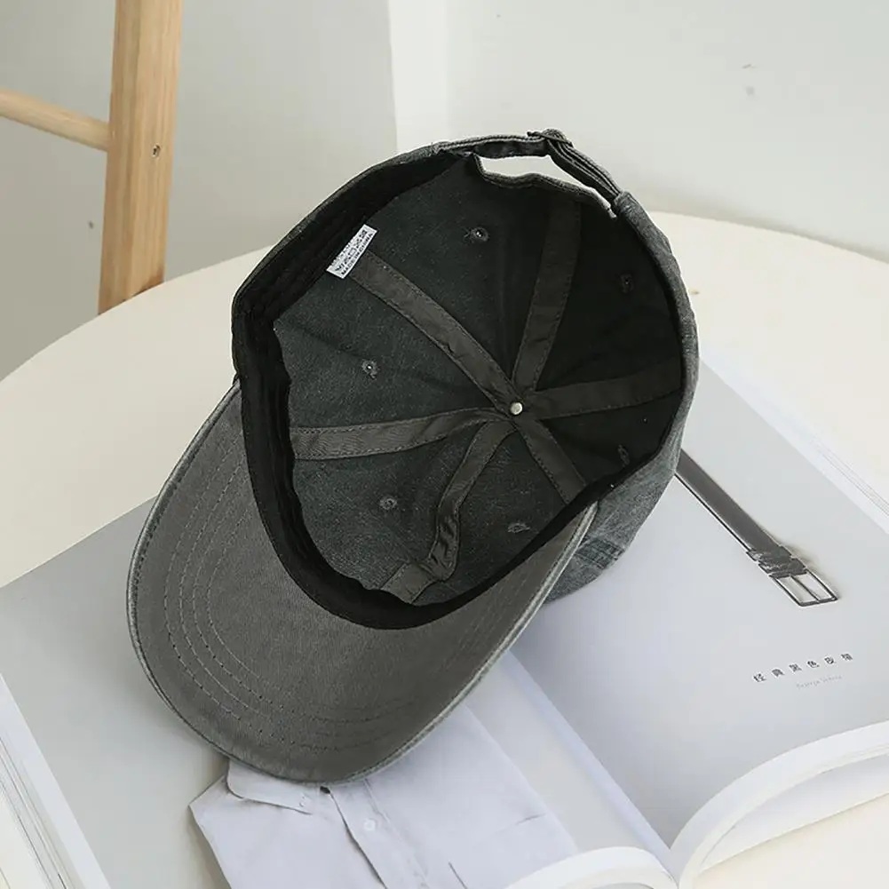

Casual Men Hat Curved Brim Accessories Sun Hat Leisure Unisex Baseball Cap